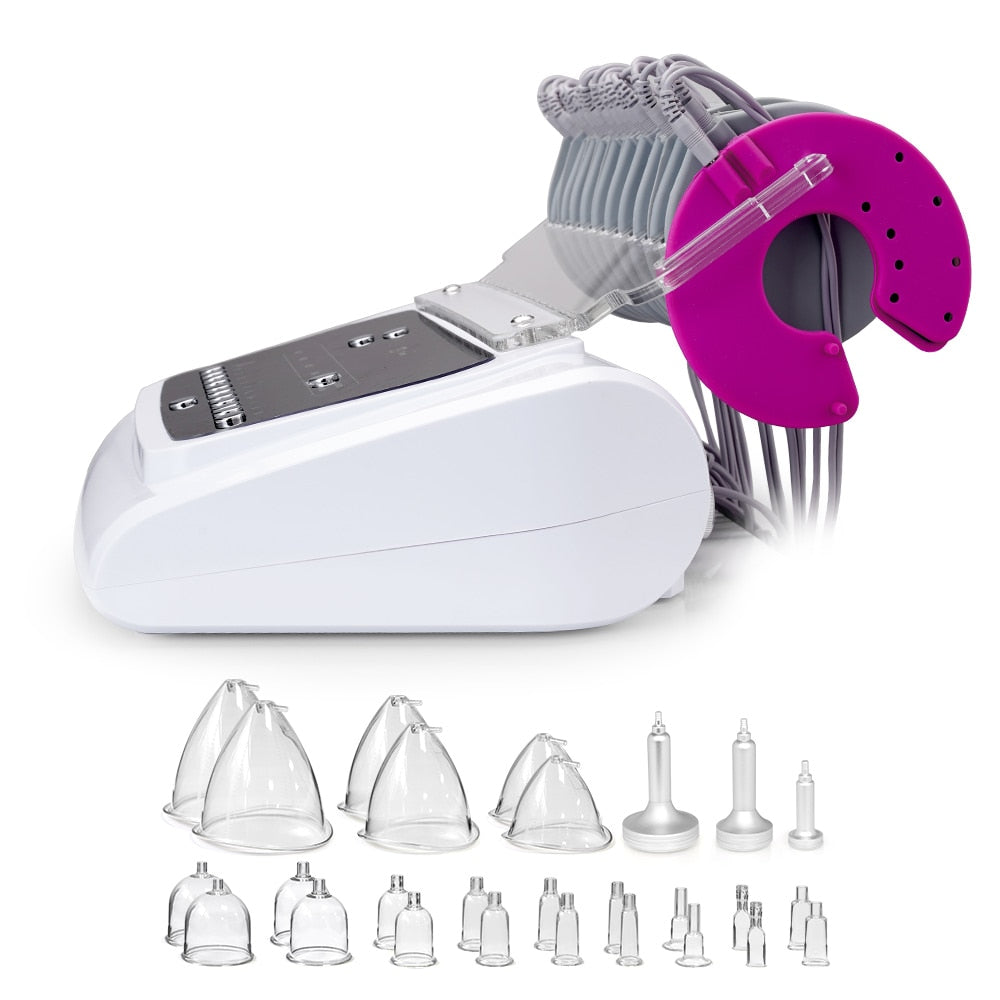 Máquina de terapia de ventosas de estimulación muscular Surebty EMS, máquina de belleza para agrandar los senos y levantar los glúteos, masajeador corporal