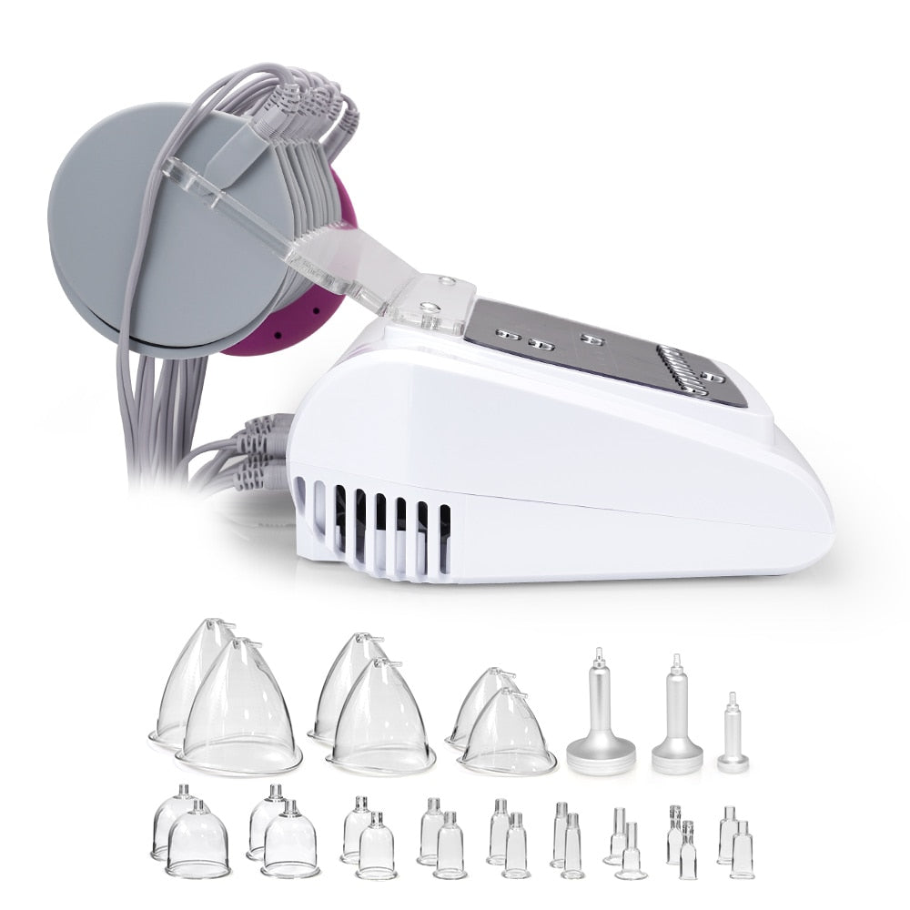 Máquina de terapia de ventosas de estimulación muscular Surebty EMS, máquina de belleza para agrandar los senos y levantar los glúteos, masajeador corporal