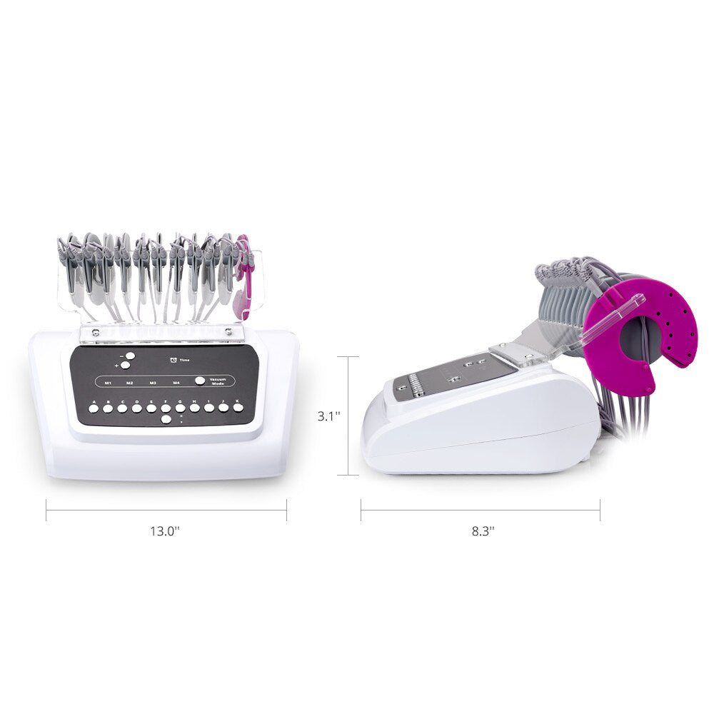 Máquina de terapia de ventosas de estimulación muscular Surebty EMS, máquina de belleza para agrandar los senos y levantar los glúteos, masajeador corporal