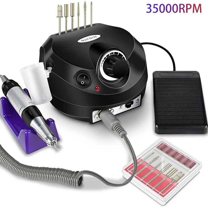 35000RPM Professional Manicure Machine