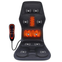 Load image into Gallery viewer, Electric Back Massager Chair Pad with Heating &amp; Vibration