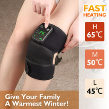 Load image into Gallery viewer, Rechargeable Electric Heating Knee Massager | Thermal Knee Pads