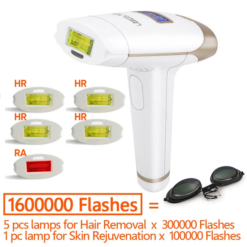 Lescolton 2in1 IPL Epilator Hair Removal LCD Display Machine (model T-009i)