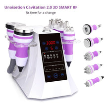 Load image into Gallery viewer, 5in1 Three Pole RF Skin Tightening Vacuum 40K Cavitation Ultrasonic Celliute Slimming Spa Machine