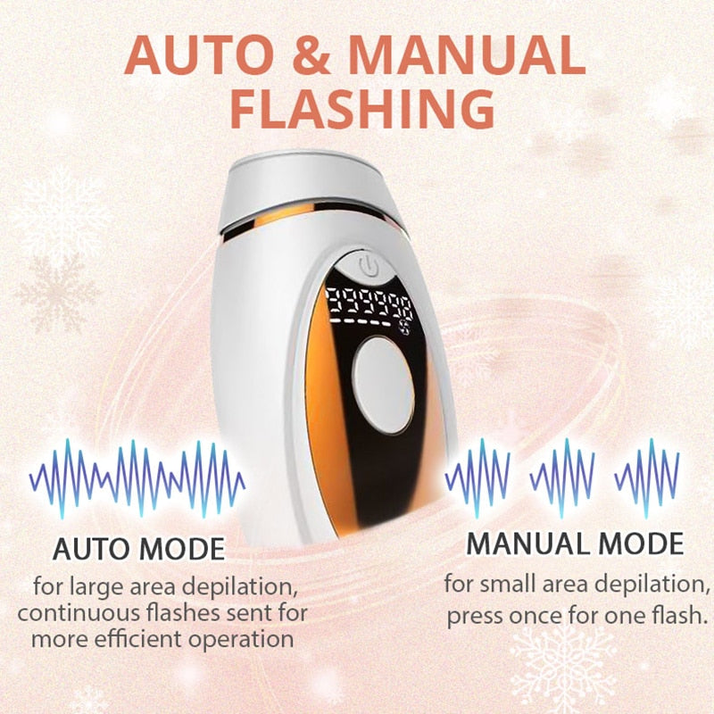 999000 Flashes IPL Epilator