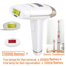 Load image into Gallery viewer, Lescolton IPL Hair Removal T-009i Epilator 700000 Flash LCD Display Machine