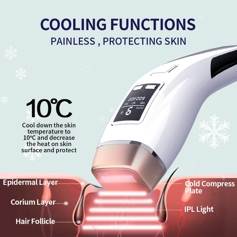 Newest 4in1 IPL Hair Removal Laser Epilator