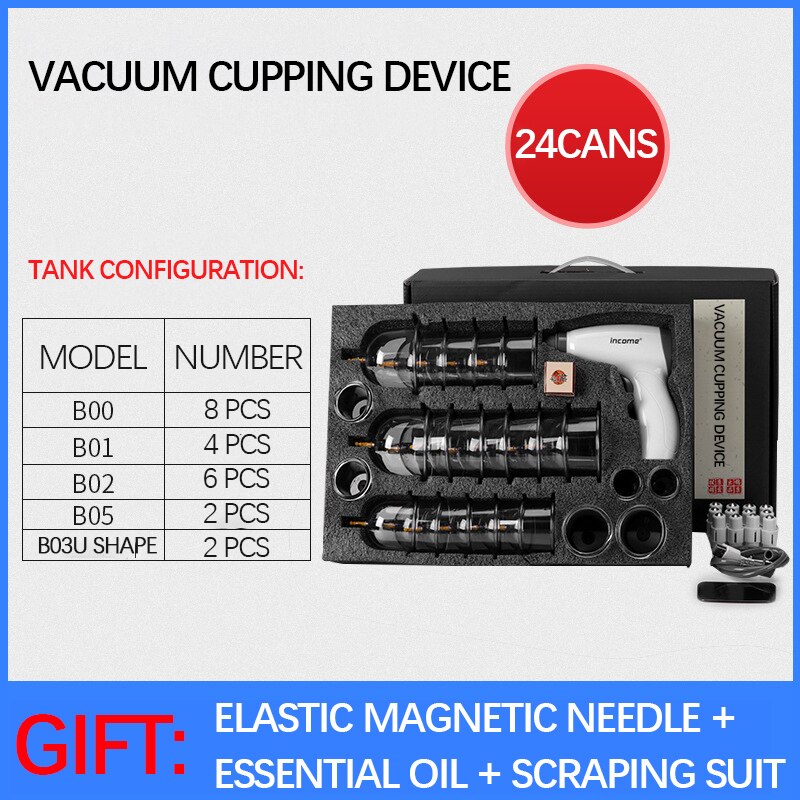 Vacuum Cupping Suction Therapy Device