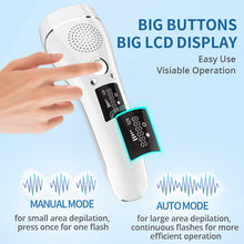 Load image into Gallery viewer, Cooling IPL Epilator 999000 Flash Hair Removal LCD Women Laser Permanent Bikini Trimmer