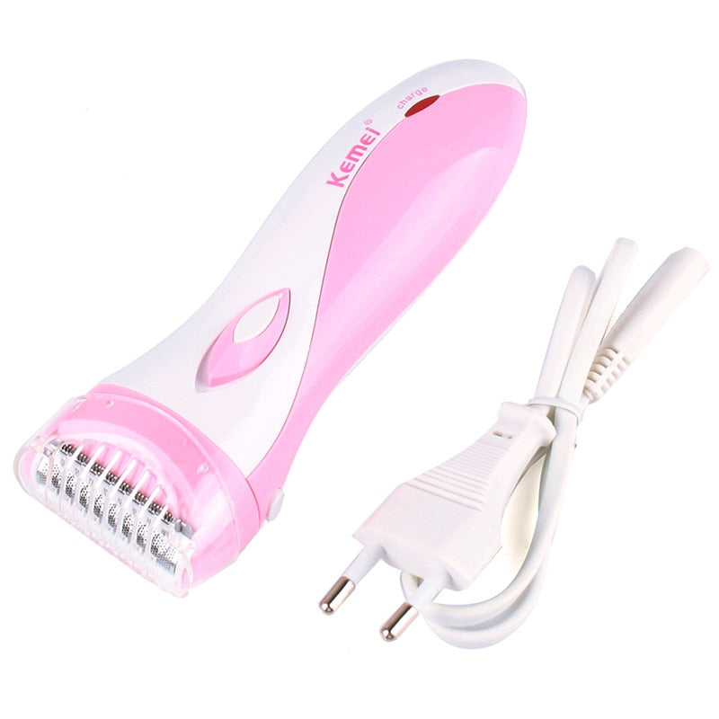 Kemei KM-3018 Electric Rechargeable Lady Shaver