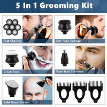 Load image into Gallery viewer, 7D Independently 7 Cutter Floating Head Waterproof Electric Razor